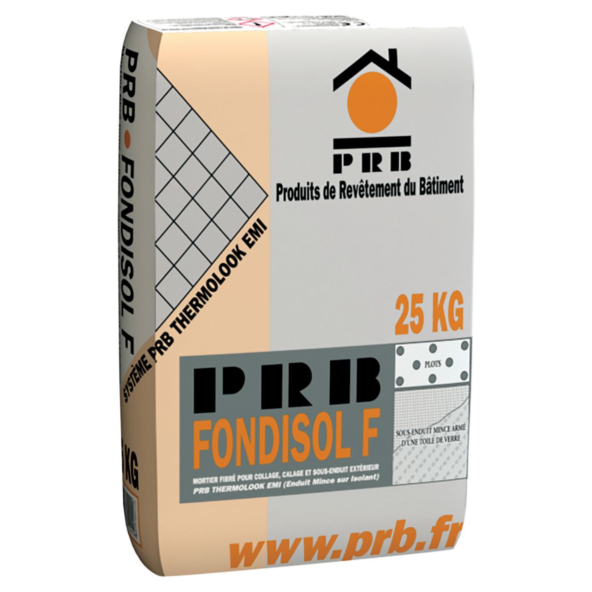 Prb Mortier Fibr En Poudre Fondisol F Blanc Sac De Kg Point P