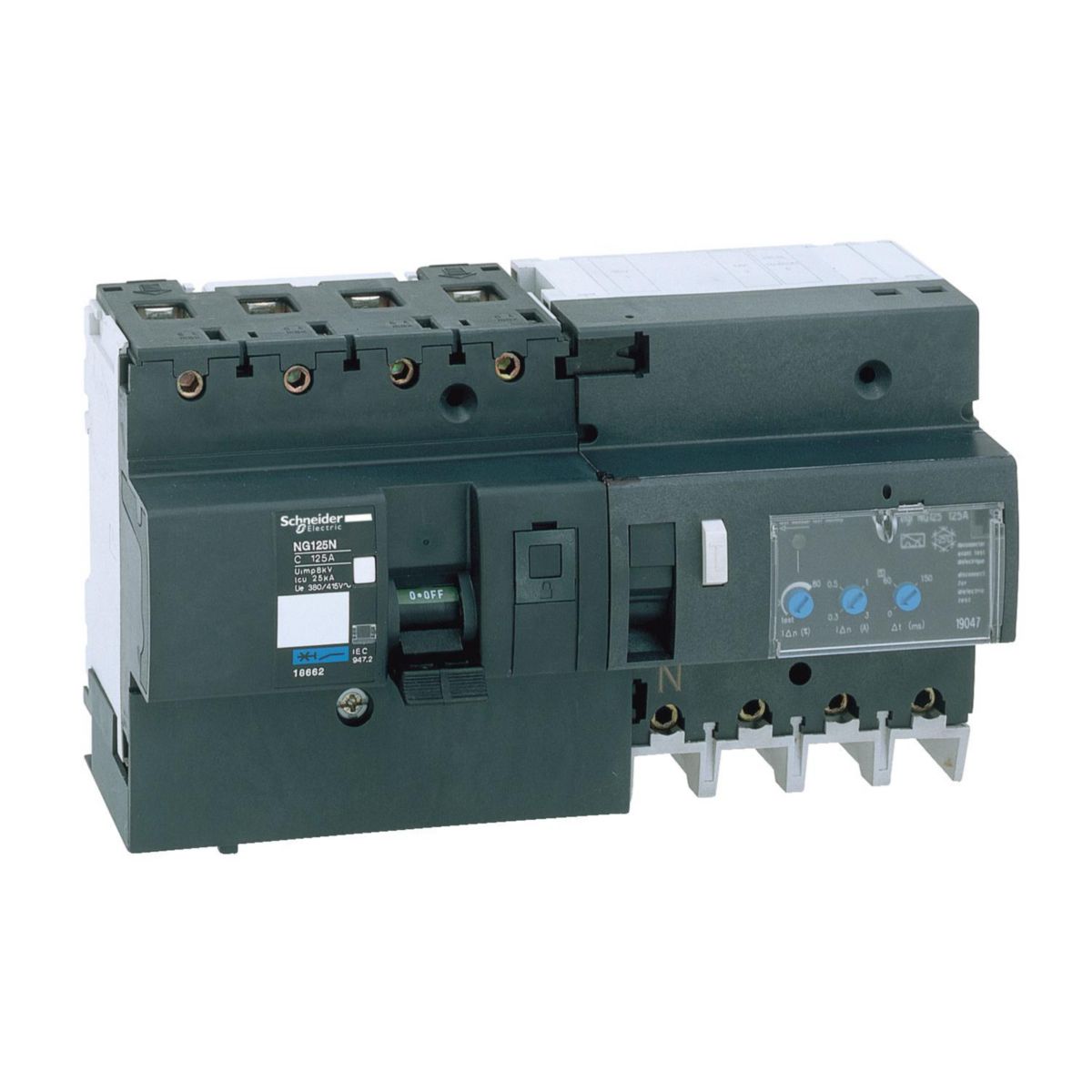 SCHNEIDER ELECTRIC Bloc différentiel réglable Vigi NG125 4 P type