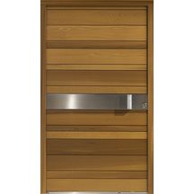 Zilten Porte D Entr E Nativ En Bois Red Cedar Western Couleur