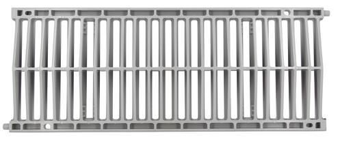 Grille PVC légère gris GRL88 pour CAN188