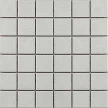 Mosaïque sol intérieur grès cérame Grip - blanc - trame 31,4x31,4 cm - carreaux 5x5 cm