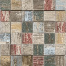 Mosaïque sol/mur intérieur céramique Beachhouse color - trame 29,5x29,5 cm - carreaux 4,75x4,75 cm