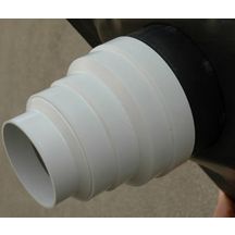 Réducteur pour ventilation de chute Intégra 145 - PVC - Ø 125/80 mm