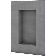 Niche à carreler wedi Sanwell - ép. cadre 10 mm - dim int. : 234x434x100 mm - dim ext. : 454x654x110 mm