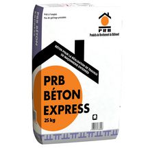 Béton spécial travaux enterrés Béton Express - gris - sac de 25 kg