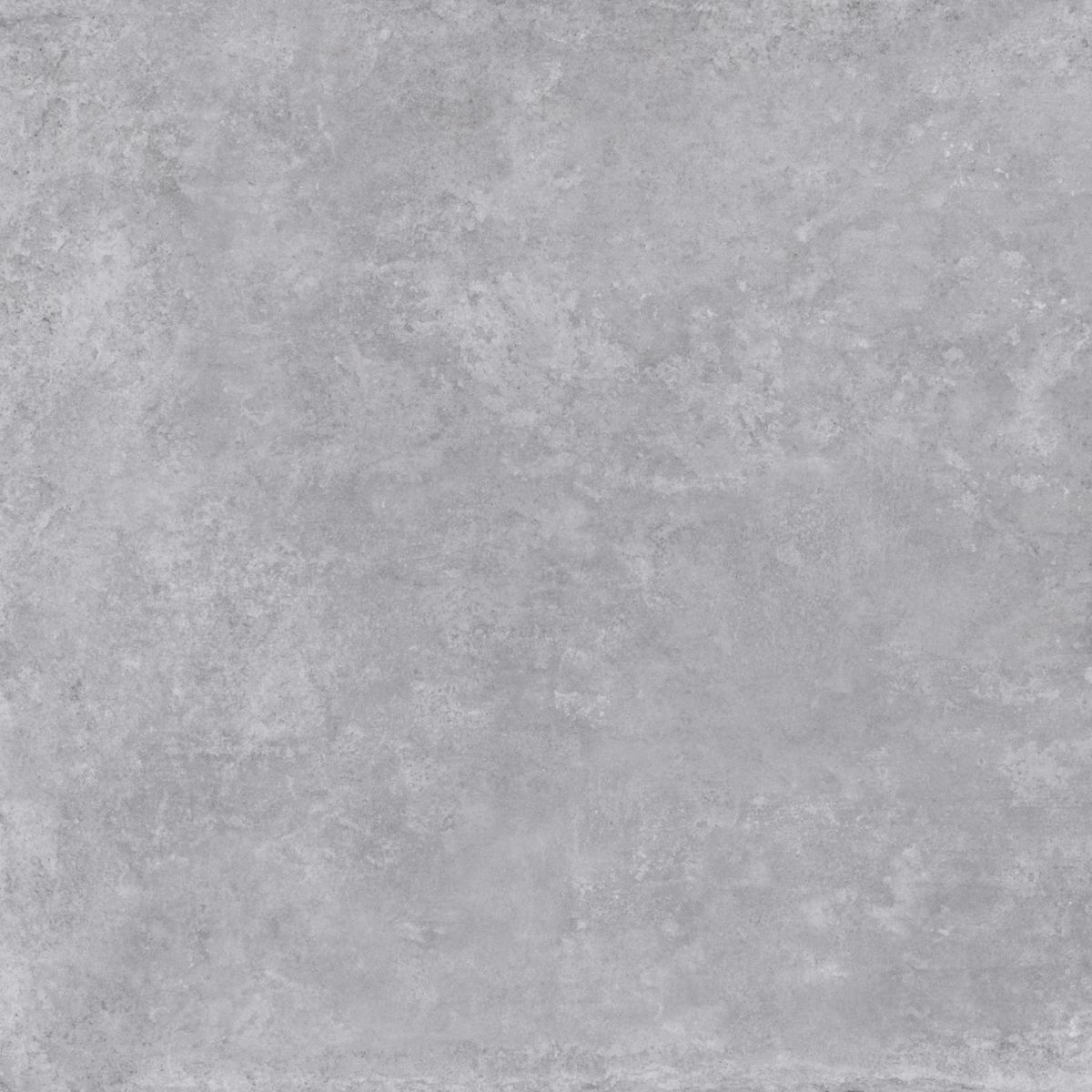 Carrelage effet ciment Ground - grès cérame émaillé rectifié - ton grey soft - 90x90 cm - ép. 9 mm