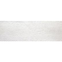 Carrelage intérieur grès cérame étiré Essence Form - branco rectifié décor - 29,5x88,8 cm