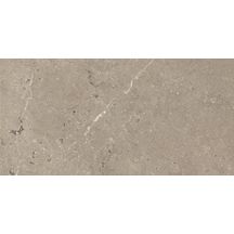 Carrelage de sol extérieur Mystone Limestone - grès cérame rectifié - ton taupe structuré - 30x60 cm - ép. 10 mm