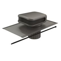 Terminal de ventilation Valetis ardoise anthracite D160mm réf172086