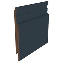 Clin de bardage composite X-Wood Archi clic - anthracite - 16x143 mm - L. 3,2 m