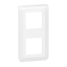 Plaque de finition verticale Mosaic pour 2x2 modules - blanc