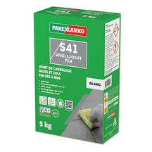 Mortier à joint de carrelage 541 Prolijoint fin - blanc - sac de 5 kg