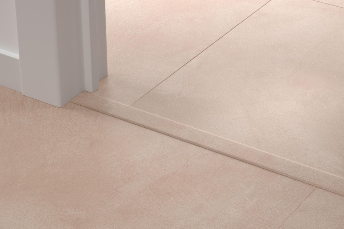 Profilé de finition LVT Incizo pour sol Illume - blush tendre - 8x45x2000 mm