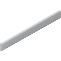 Plinthe grès cérame porcelainé Metalyn - effet métal oxide mat rectifié - 5x60 cm