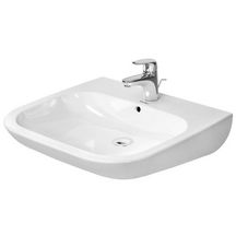 Lavabo 600mm D-code Vital blanc réf. 2312600000