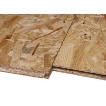 Dalle Kronoply OSB3+ milieu humide - 4 rainures et languettes - 2050x910 mm - ép. 16 mm