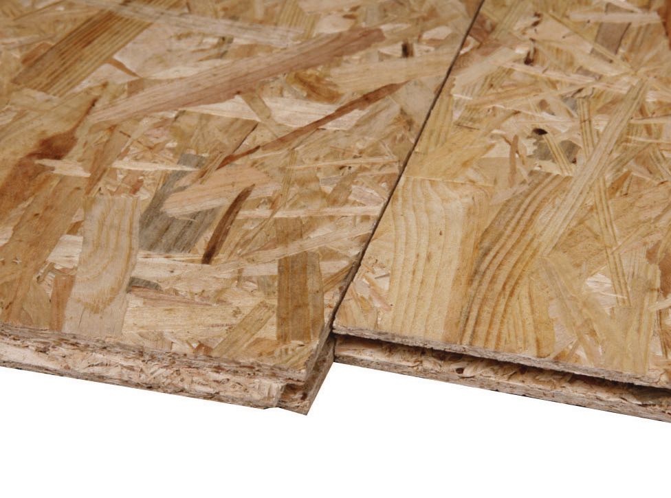 Dalle Kronoply OSB3 milieu humide - 4 rainures et languettes - 2500x675 mm - ép. 22 mm