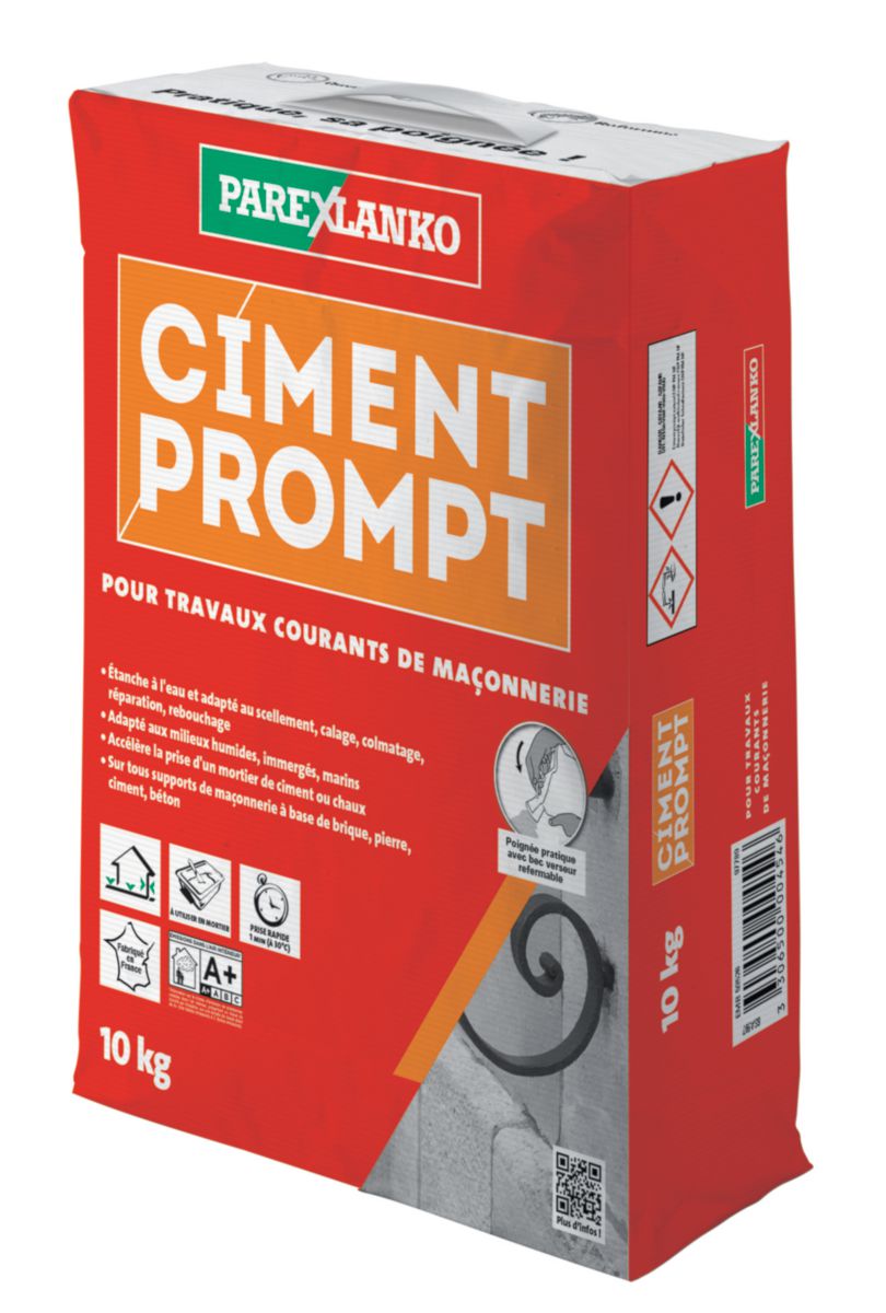 Ciment prompt - sac de 10 kg