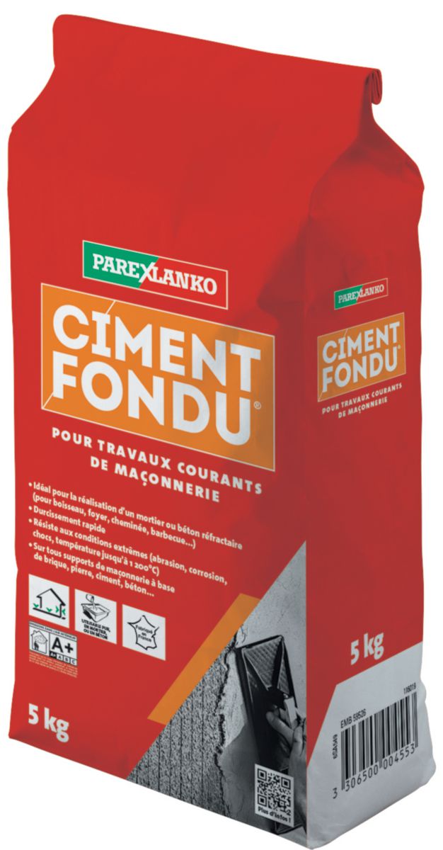 Ciment fondu sac de 5kg