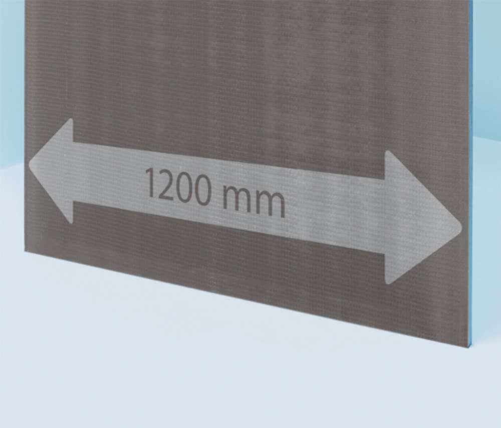 Panneau de construction wedi XL & XXL - polystyrène extrudé - 2500x1200x30 mm