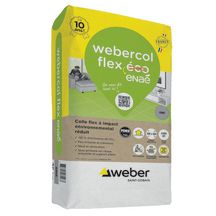 Colle pour carrelage webercol flex enaé - gris - sac de 25 kg