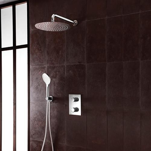 Pack encastre douche thermostatique triverde classique réf. XTV8520