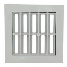 Grille de sol avec cadre PVC longueur 200mm GRC20