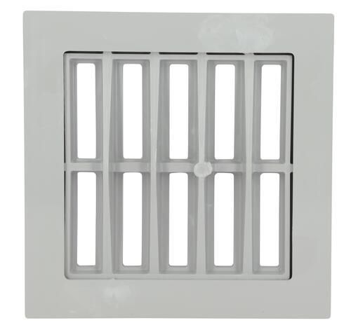 Grille de sol avec cadre PVC longueur 200mm GRC20