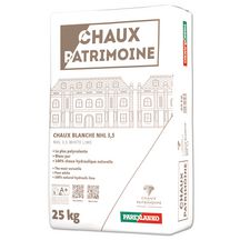 Chaux naturelle Patrimoine - blanche - sac de 25 kg