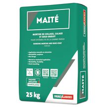 Mortier Maité pour collage calage et sous-enduit en ITE - sac de 25 kg