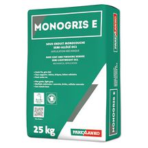 Sous-enduit monocouche Monogris E pour imperméabilisation de façade - sac de 25 kg