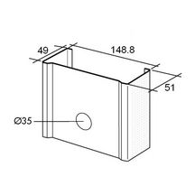 Montant SPP M 150 aile de 150-50 NF longueur 3,00 m