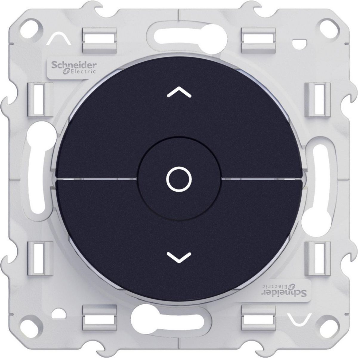 Interrupteur pour volet roulant 6A Odace - 3 positions - sans plaque - anthracite