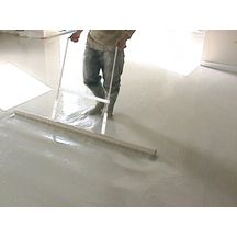 Barre à débuller Taliasol - spécial chapes liquides - aluminum à embouts plastiques - Ø 30 mm - L.1,50 m