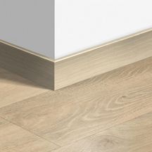 Plinthe pour parquet stratifié 3545 - chêne des bois beige - L. 2,4 m - 14x77 mm