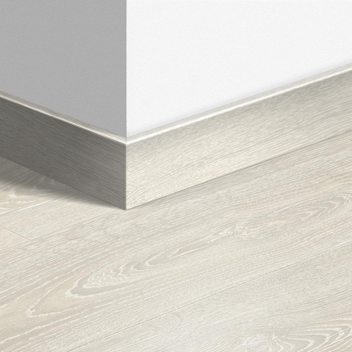 Plinthe pour parquet stratifié 3559 - chêne classique patiné clair - L. 2,4 m - 14x77 mm