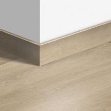 Plinthe pour parquet stratifié 3576 - chêne Venise beige - L. 2,4 m - 14x77 mm