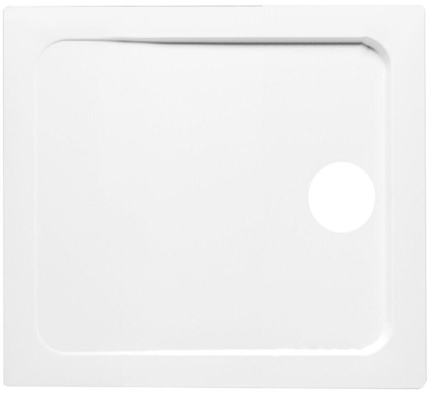 Receveur FLIGHT carré extra-plat 80 x 80 x 4 cm, blanc Réf. E62441-00