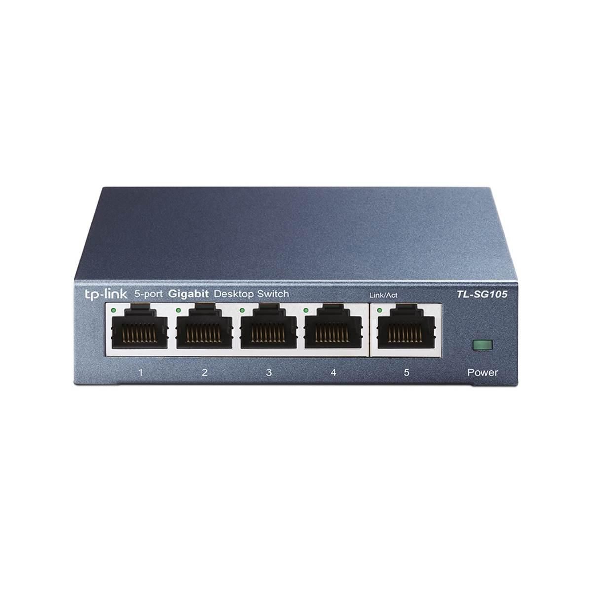 Switch ethernet de bureau TL-SG105 - 5 ports RJ45 10/100/1000 Mbps