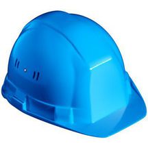 Casque de chantier Oceanic II TB40 - PEHD bleu - taille réglable 53-61 cm