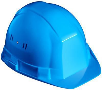 Casque de chantier Oceanic II TB40 - PEHD bleu - taille réglable 53-61 cm