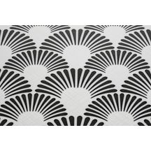 Carrelage intérieur Wallpaper - grès cérame émaillé - Akzent Gotu classy black - 18,5x18,5 cm - ép. 8 mm