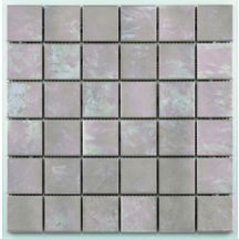 Mosaïque sol intérieur grès cérame Grip - beige - trame 31,4x31,4 cm - carreau 5x5 cm