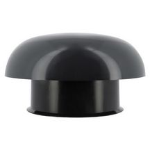 Chapeau de ventilation UCC12 PVC ardoise diamètre embase 125 mm