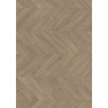 Sol intérieur stratifié Impressive Patterns - chevron chêne taupe - 8x396x1200 mm