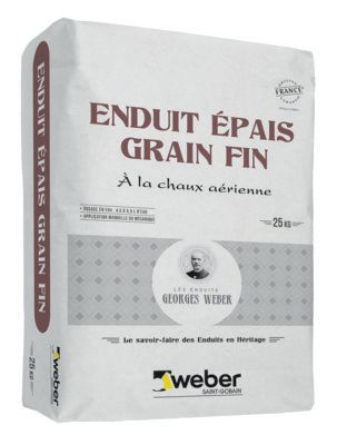 Enduit épais grain fin - teinte 016 - sac de 25 kg