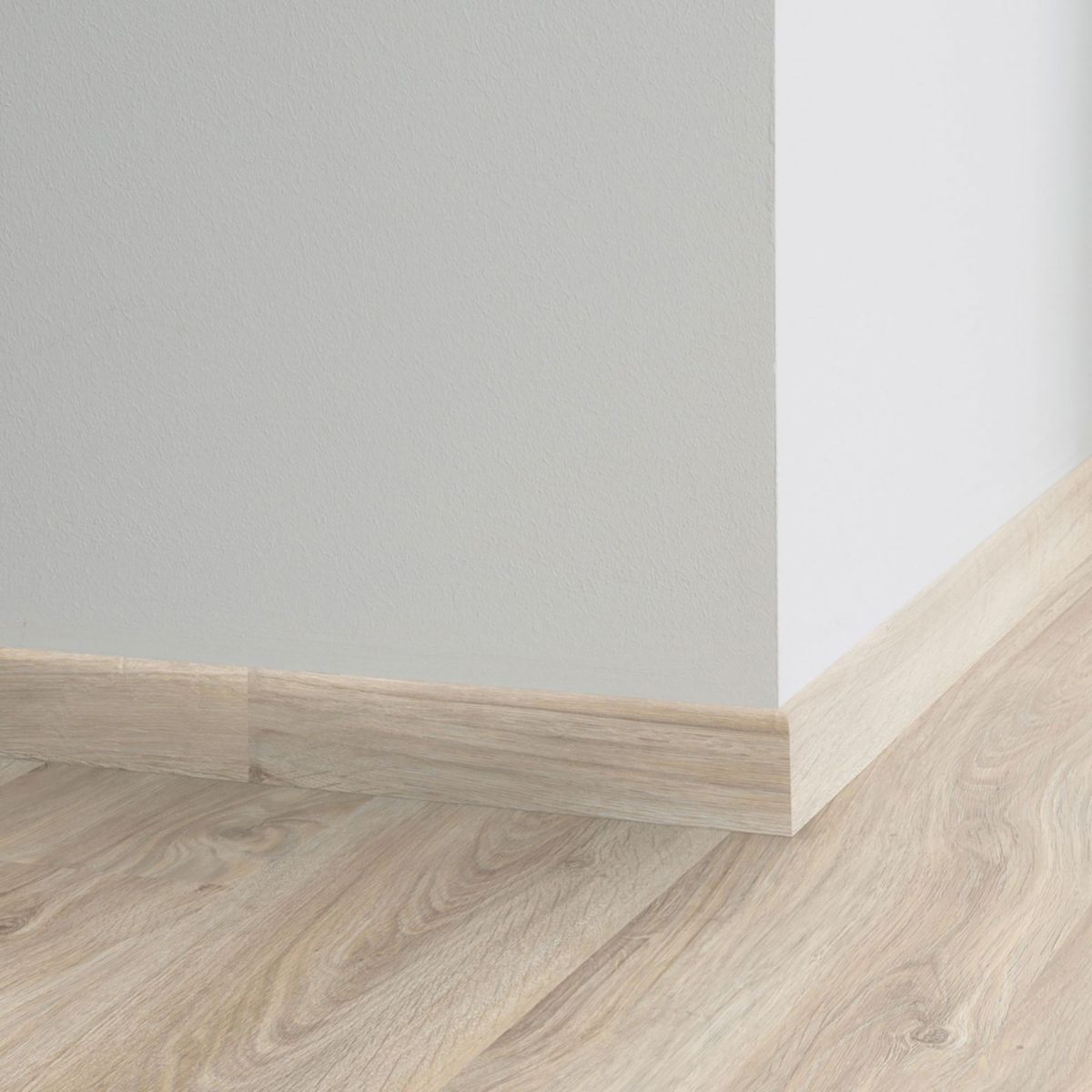 Plinthe PVC pour sol LVT ID Inspiration Click Solid 30 - english oak grege - 10x60x1950 mm