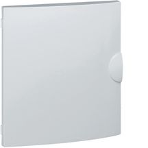 Porte pour coffret électrique modulaire Gamma 18 - opaque blanc - 1 rangée - 250x355 mm