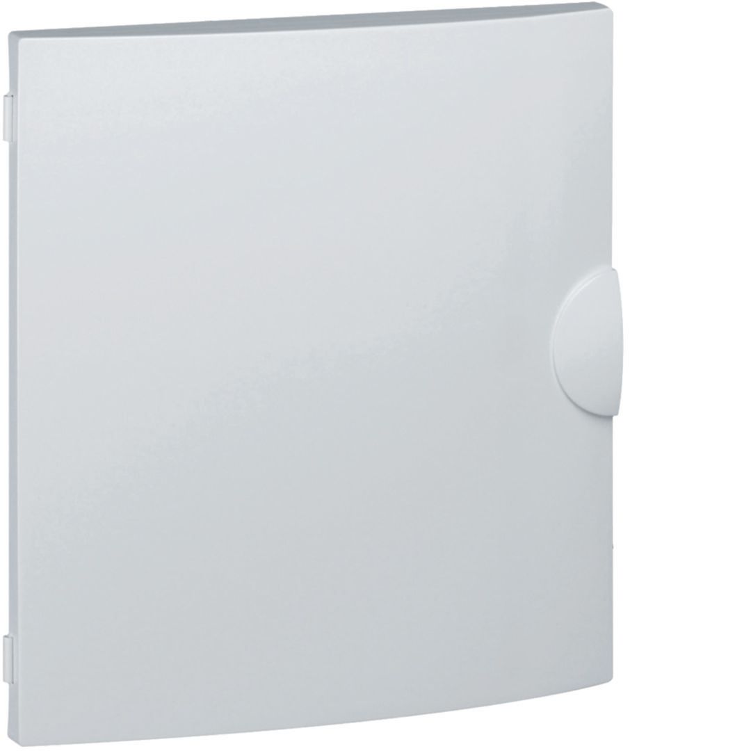 Porte pour coffret électrique modulaire Gamma 18 - opaque blanc - 1 rangée - 250x355 mm