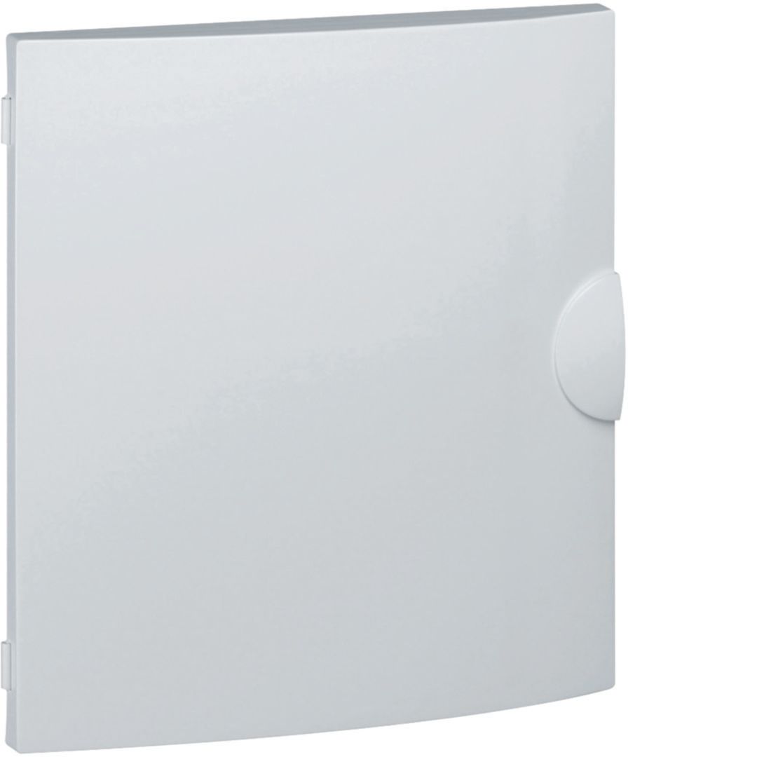 Porte pour coffret électrique modulaire Gamma 18 - opaque blanc - 2 rangées - 375x355 mm